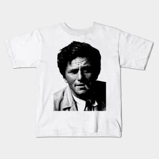 Columbo Pencil Drawing Kids T-Shirt